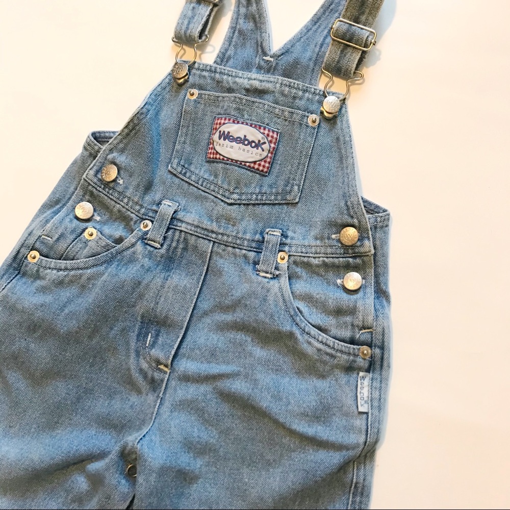 90s Weebok Denim Overalls